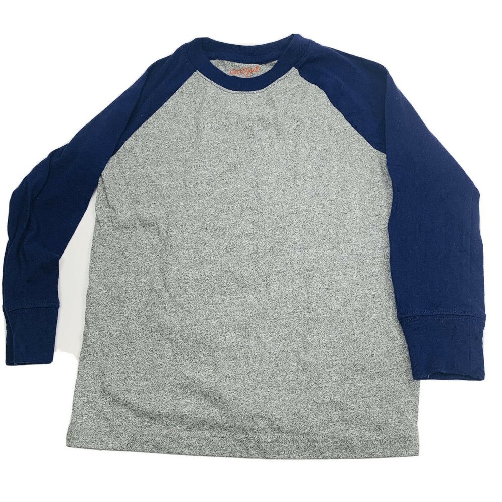 Cat and Jack Boys Long Sleeve Tee Shirt Top Size 4